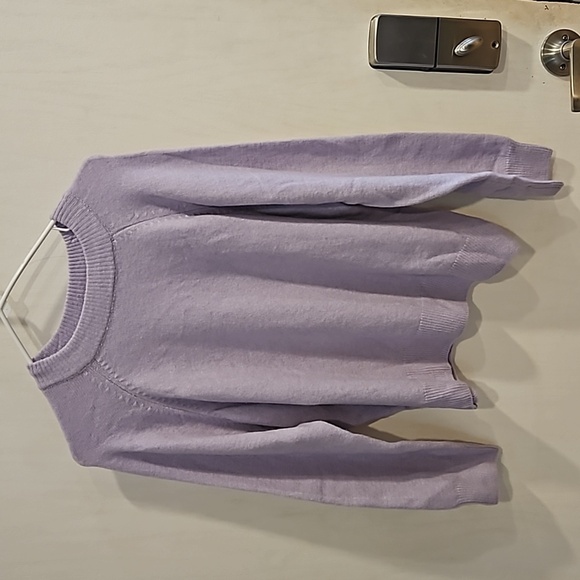 Vince Camuto Purple Azalea Crewneck Sweater XL NWT - Picture 4 of 8